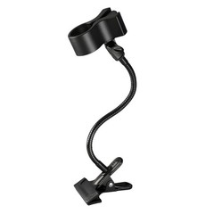 Metal Plastic Mic Clamp Stand Featuring Bendable Tube for Studio Recording