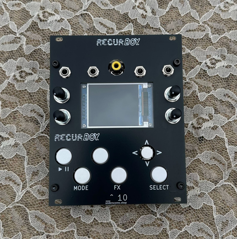 underscores _recurBOY_ Video Instrument