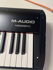 M-Audio Hammer 88 USB/MIDI Controller Keyboard MISSING POWER SUPPLY