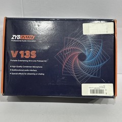 ZYBEAUTY V13S Portable All in One Podcast Equipment Bundle Kit Audio Interface