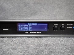 QSC Q-SYS I/O Card Frame Type 2 w/ Four CIML4-HP Mic/Line Input Cards #32 (HH2)