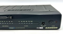 Samson Stage 5 Wireless SR5 ST5 System With Power Cable & Mic Cable Tested
