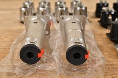 LOT of 24 Female XLR Panel Connectors with Wall Plates + Extras