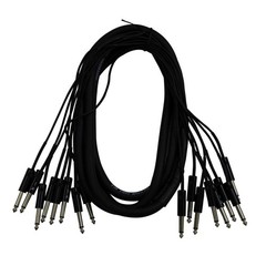 Prox 8 Channel Audio Stage Studio Snake TS 1/4″ Male to TS 1/4″ Male 10 ft
