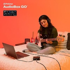 PreSonus AudioBox GO Compact 2×2 Bus-Powered USB Audio Interface