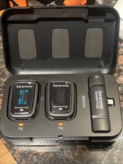 Saramonic Blink500 ProX TX+TX+RXDi Wireless Mic Kit w/ Case Compact Black