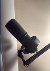 fifine dynamic microphone with arm stand