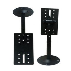 Pair Wall Ceiling Steel Convenient Stability Mounts Universal Stand for Speakers