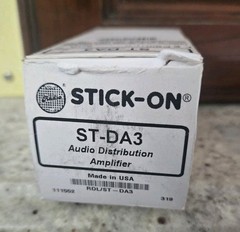 NEW IN BOX Radio Design Labs Stick-On ST-DA3 Audio Distribution Amplifier
