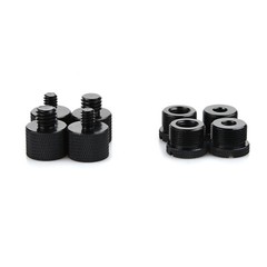8x Mic Stand Thread Adapter Kit 5/8 Female To 3/8 Male 5/8 Female To 1/4 Male