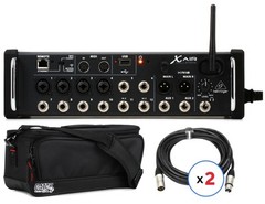 Behringer X Air XR12 Digital Mixer with Case and Cables