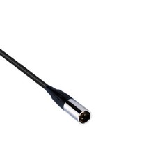 3-Pin Mini XLR Male to 1/4″ TRS Balanced Lavalier Microphone Interconnect Cable