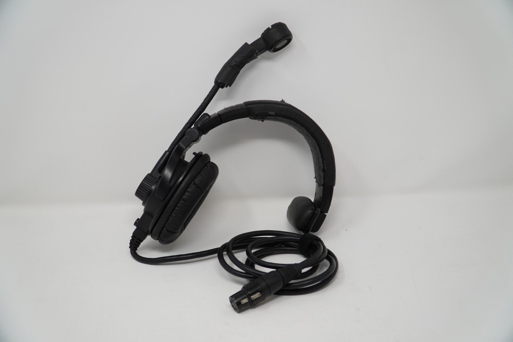 Clear-Com CC-300 Single-Ear Headset, Gaff Tape on mic stem