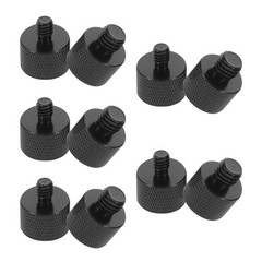 10 PCS Microphone Mount Clamp Screw Converter Metal Tripod Thread Adapter