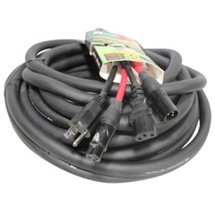 ProX XC-XLREC50 50 FT AC XLR Speaker Audio Combo Power Input Cable