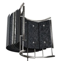 sE Electronics Portable Acoustic Treatment Filter PRO, Chrome (RF-PRO)