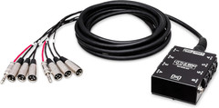 SH-6X2-30 Pro-Conex Little Bro‘ Sub Snake, 6 X XLR Sends and 2 X 1/4 Inch TRS R