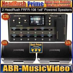 Headrush FRFR Go 30-watt 2 x 3-inch Powered Speaker Cabinet/ 1 Year Warranty