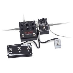 Rockboard Flat Patch TRS Cable, 30 cm 12″, Black 2-PACK