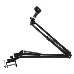 Desk Mic Stand Wide Application Adjustable Table Mic Stand Sturdy Reinforced
