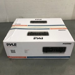 Pyle PFA600BU Compact Bluetooth Amplifier, 2-Channel, 600W, USB/SD, AUX Input