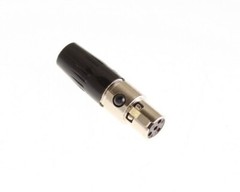 (10pcs) TA4FL Switchcraft 4-Pin Straight Female Cord Plug Mini XLR Mic Connector