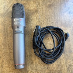 Sony Stereo 5-Prong Mic Microphone Model ECM-MS957 w/ Cable – EXCELLENT