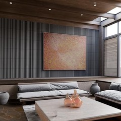8 Pcs 3D Wood Wall Panels Peel and Stick Self Adhesive Wood Slat Dark Gray