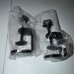Vondynote Set of 2 Studio Monitor Stands Adj Desktop Clamp Speaker Laptop Stands