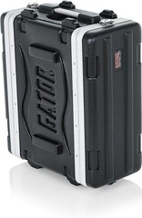 Gator Molded 4U Rack Case with Heavy Duty Latches; Shallow 14.25″ depth (GR-4S)