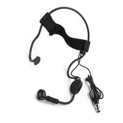 Mini 3 Pins Headband Microphone Condenser Mic For Wireless System Transmitter