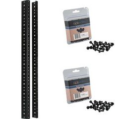 Gator GRW-RACKRAIL-12U Rack Rail Set with Rack Screws