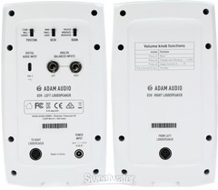 ADAM Audio D3V 3.5-inch Powered Studio Monitor Pair – White