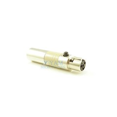 HIXMAN CA302 Convert For AKG TA3F to Fits For SHURE Line 6 JTS TOA TA3M TO TA4F
