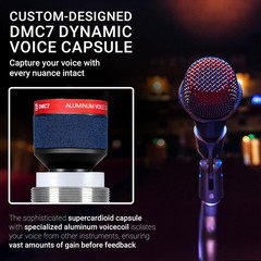 SE ELECTRONICS V7 Dynamic Microphone for Singing, Speech & Studio Recording