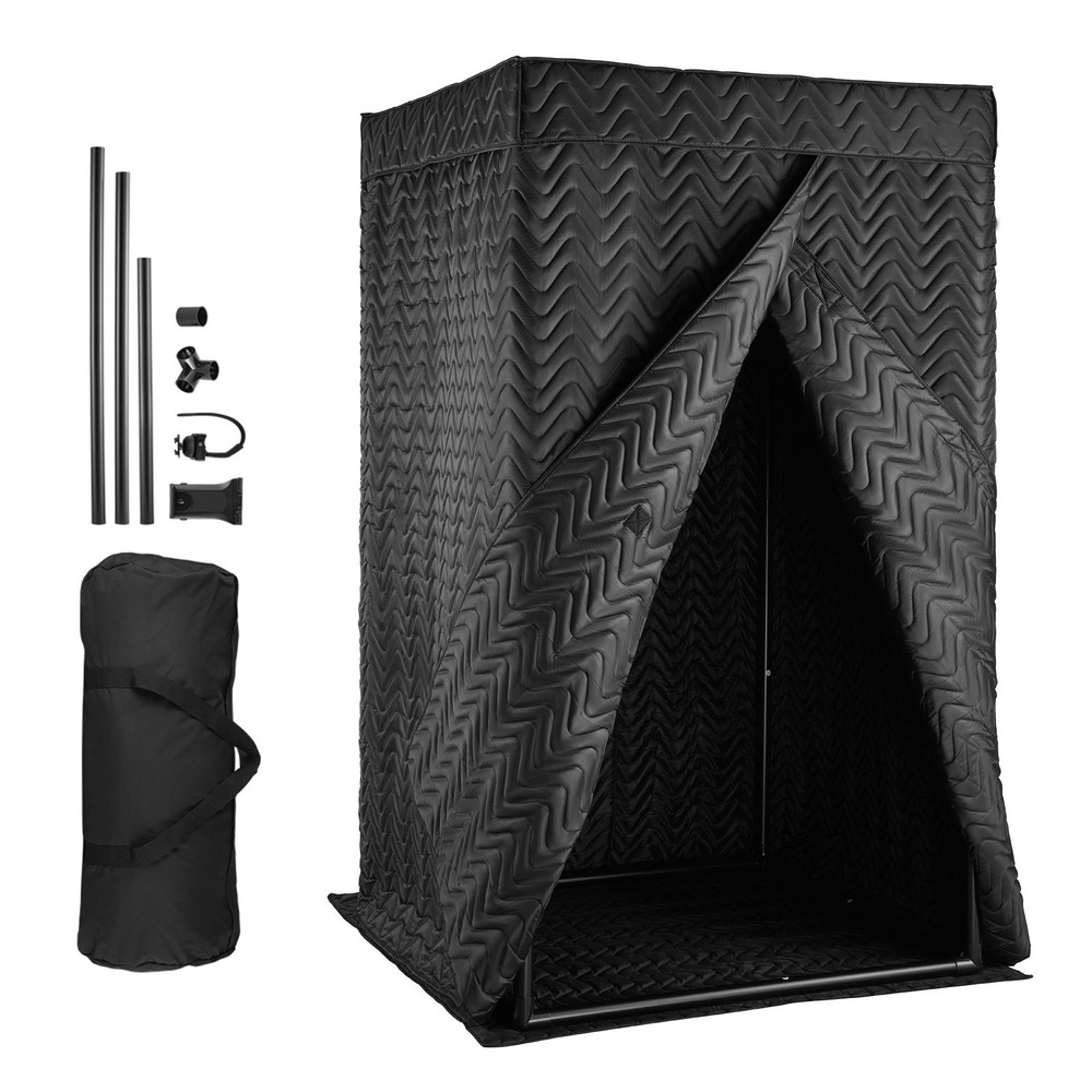 6.56 ft Portable Vocal Booth Recording Sound Booth Studio for Echo-Free Vocals