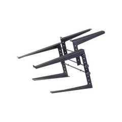 Headliner Covina Portable Dual DJ Controller Stand; Adjustable-Durable DJ Stand