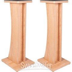 Gator Frameworks Elite Studio Monitor Stand Pair – Natural Maple Matte