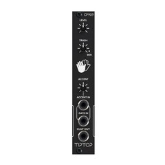 TIPTOP AUDIO CP909 CLAP BLACK : NEW : [DETROIT MODULAR]