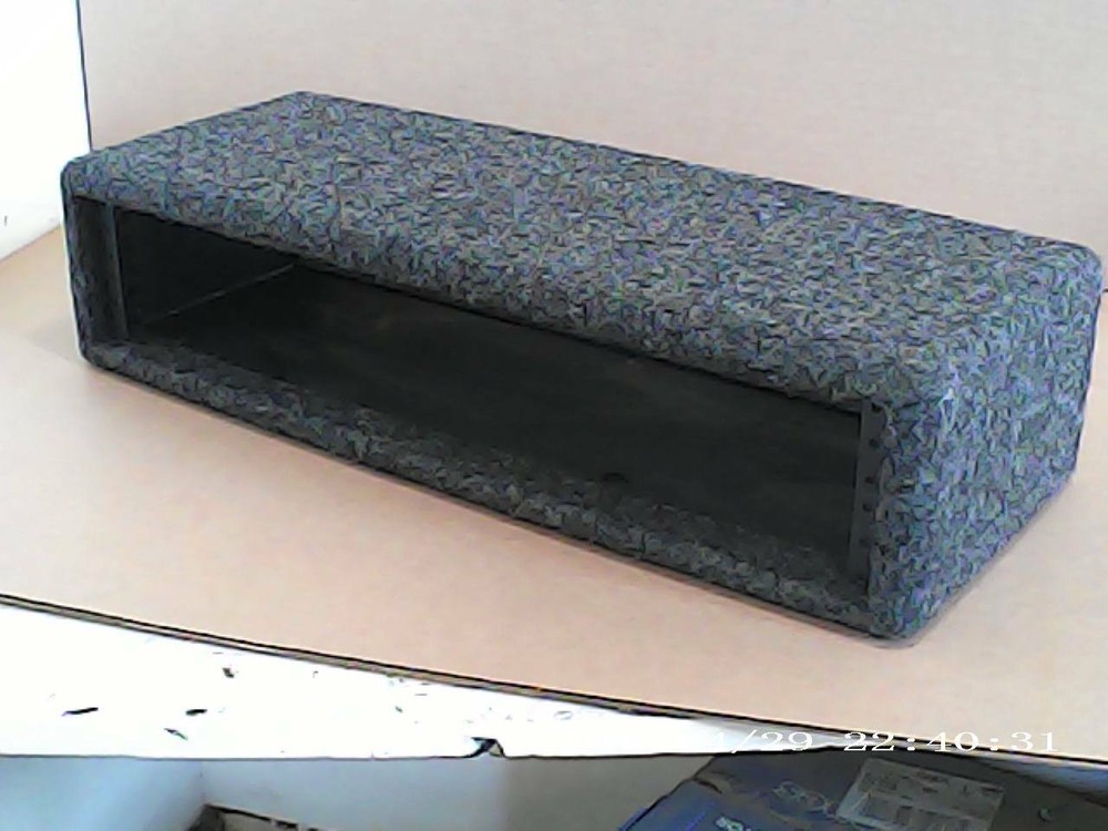 Pearson 2 space simple rack Grey…… super short, only 8″ deep !