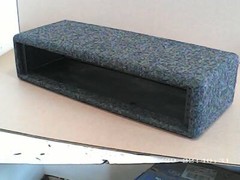 Pearson 2 space simple rack Grey…… super short, only 8″ deep !