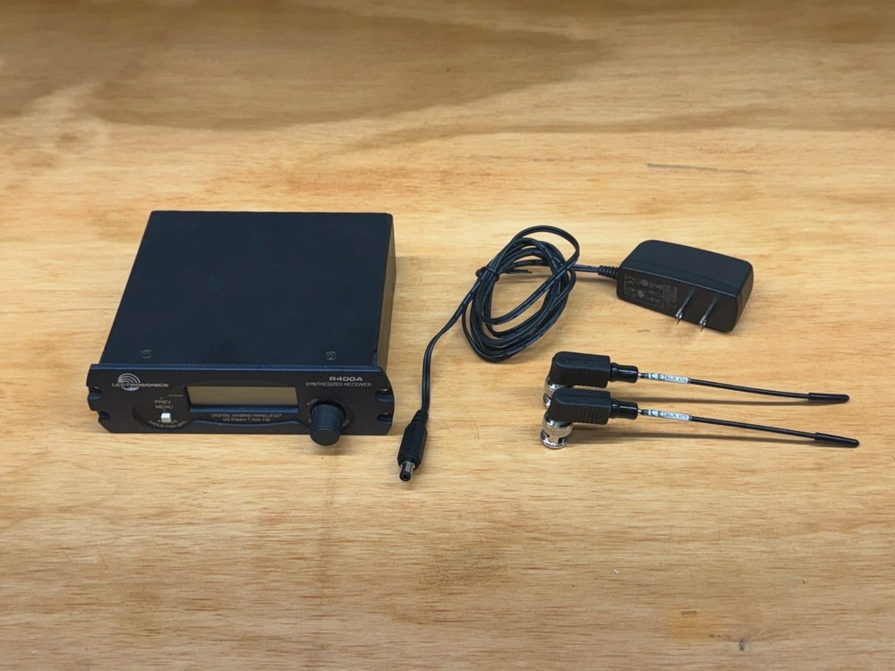 Lectrosonics R400a BLK470 Digital Hybrid Wireless Mic Receiver MINT