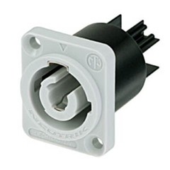10 Pack – Neutrik NAC3MPB-1 + NACMPA-1 PowerCON In/Out Panel Mount Connectors