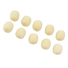 10Pcs Microphone Foam-Windscreen Cover For Gaming Headset Headworn Mic Beige New