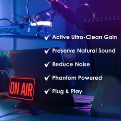 Cloud Microphones – Cloudlifter CL-1 Mic Activator – Ultra-Clean CL-1, Blue