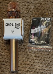 Sing Along Pro Rose Gold – Wireless Express Microphone For Kids – Karoake