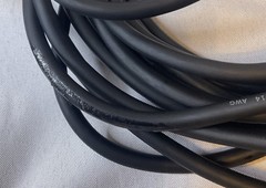 MUSYSIC 25′ 14 AWG Speakon to 1/4″ Male SPEAKER CABLE