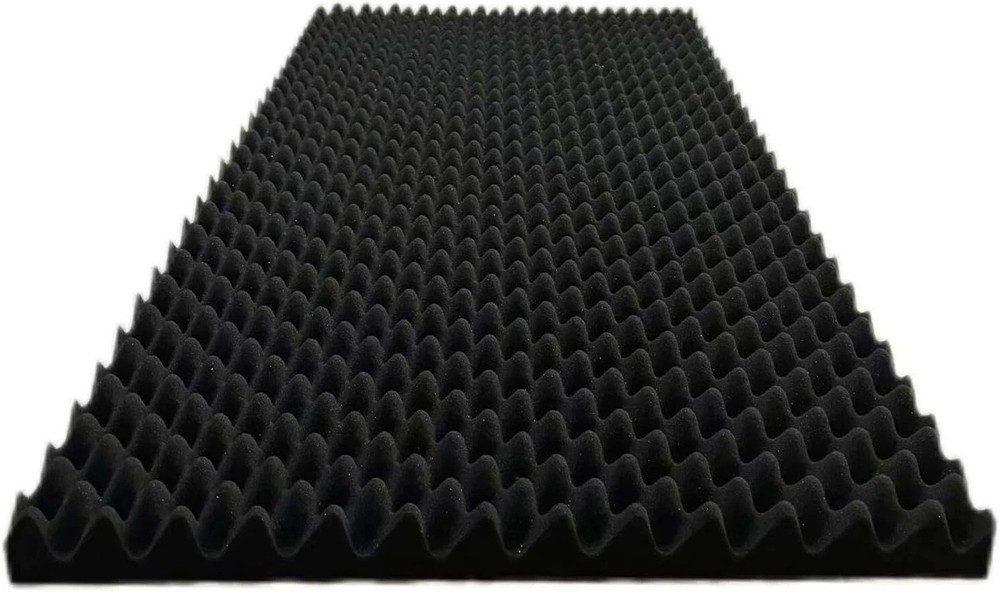 1 Pack Egg Crate Foam Sound Proof Foam Panels for Walls,48“X24“X2“ Inch Acous