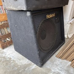 Roland KC-500 Stereo Mixing 4-Channel Keyboard Amplifier Amp Tested PICK UP ONLY