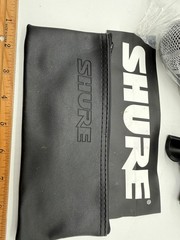 Shure PGA48 Cardioid Dynamic Vocal Microphone with holder and bag Open Box?